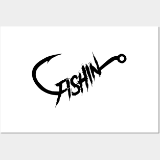 FISHIN Brand Logo Posters and Art